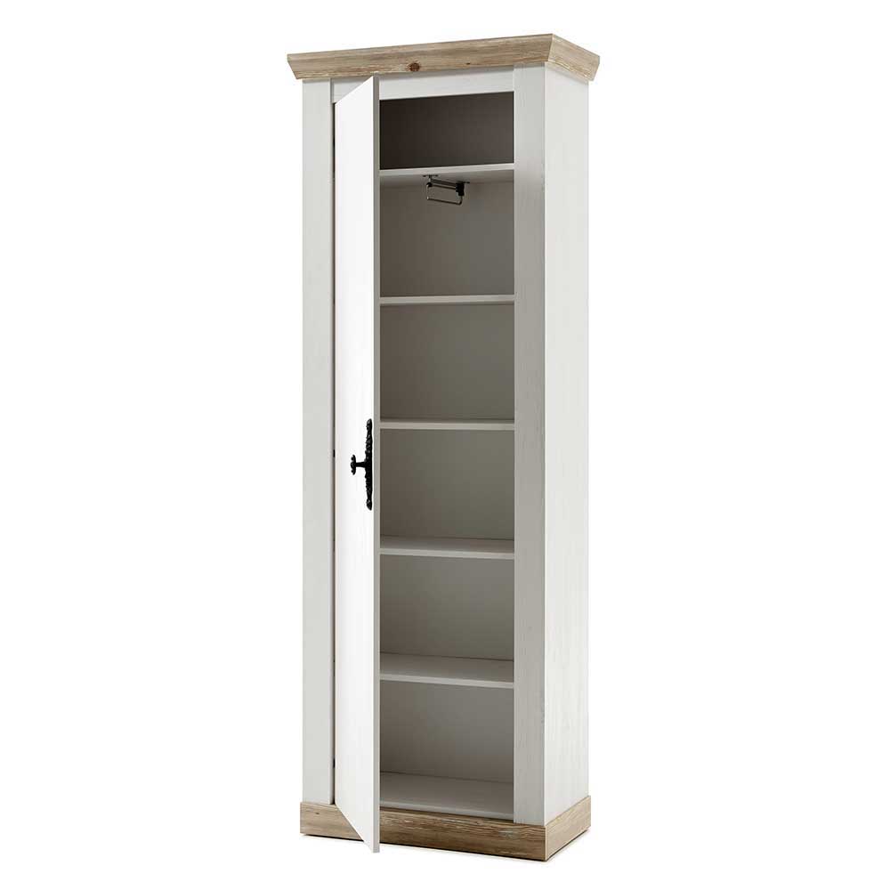 Country Flur Garderobe & Möbel Set - Nedita (fünfteilig)