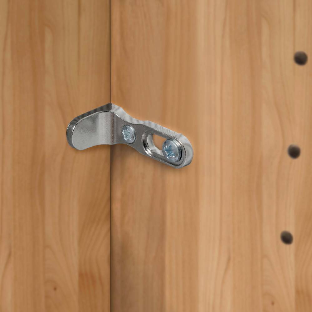 7-türiger Schlafzimmerschrank in Eiche Bianco - Vutonia