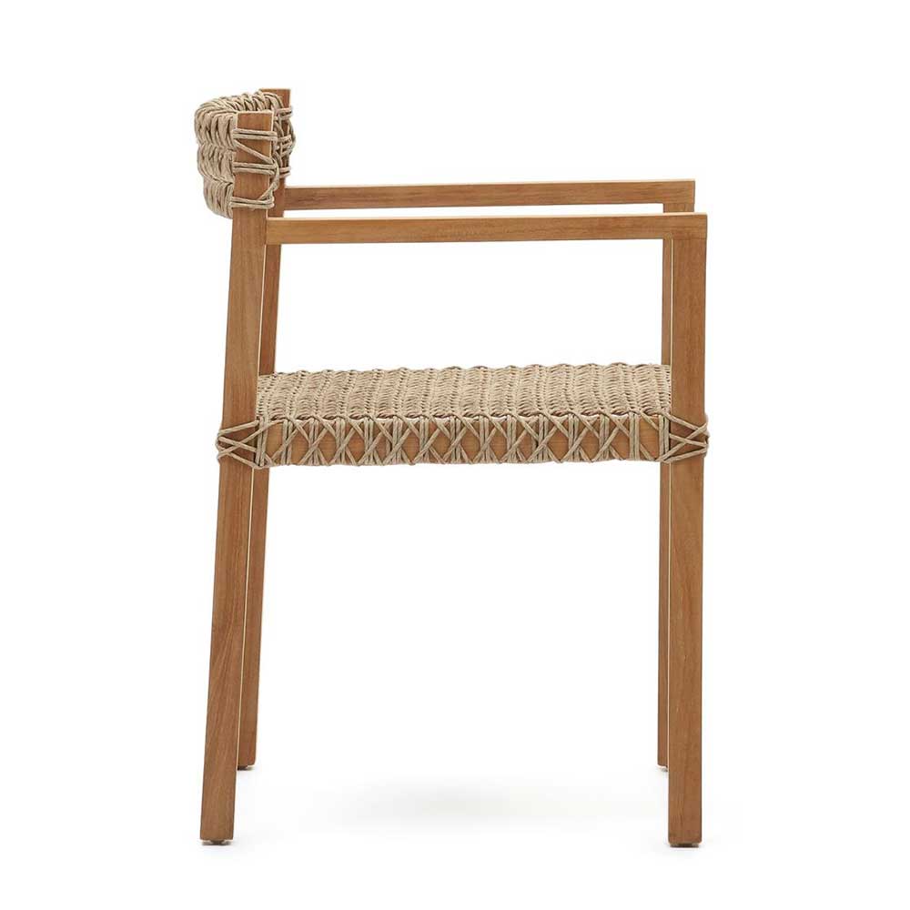 Garten Armlehnstühle aus Teak Massivholz - Conave (2er Set)