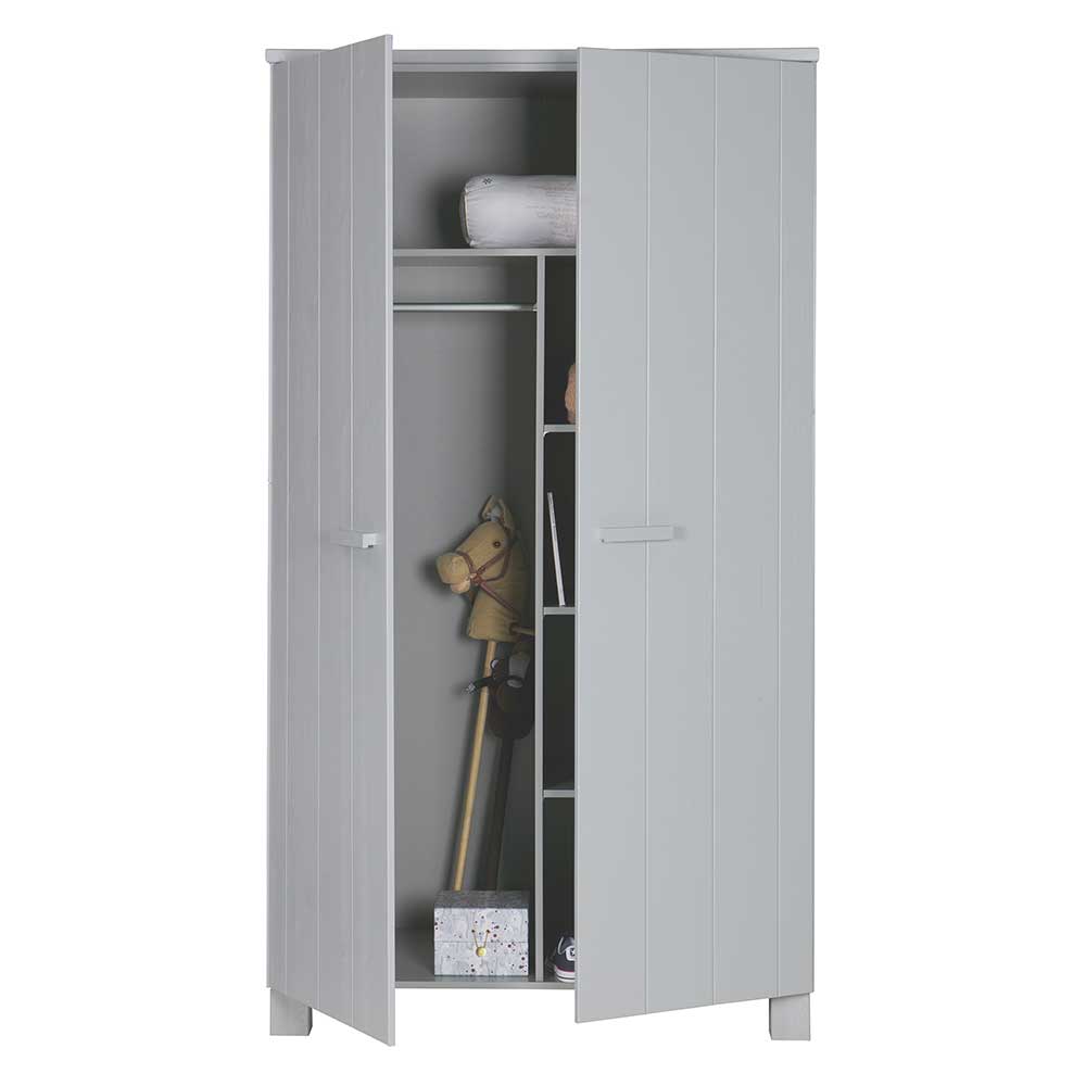 Schlafzimmerschrank Brasdon in Beton Grau