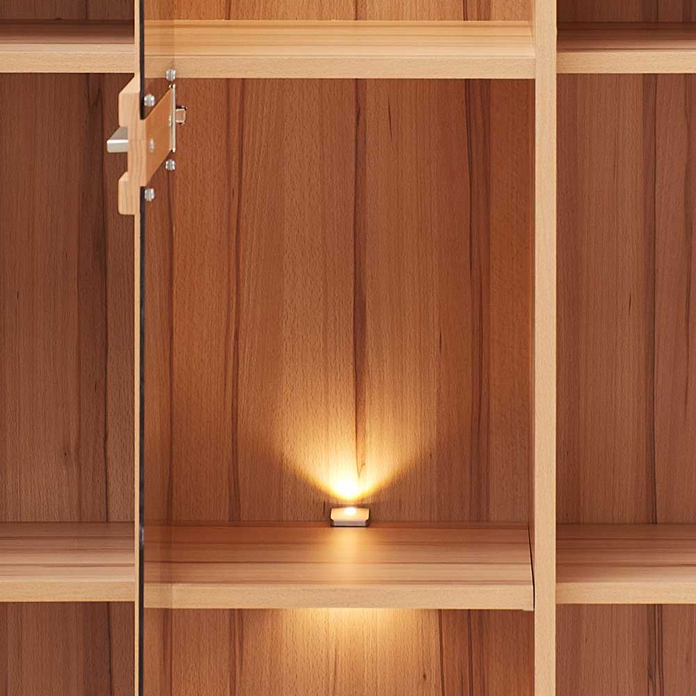 TV Board & Highboard & Hängeregal Set - Amyonta (dreiteilig)