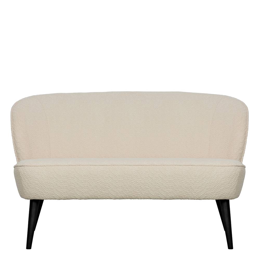 Wohnzimmercouch aus Boucle in Beige - Luvrenossa