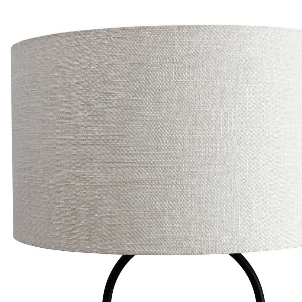 Scandi Chic Stehleuchte in Creme - Acacios