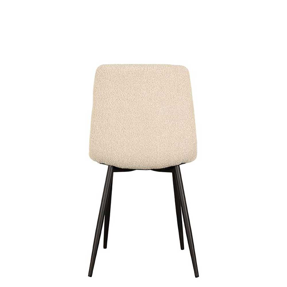Skandi Style Stuhl in Beige und Schwarz - Susan