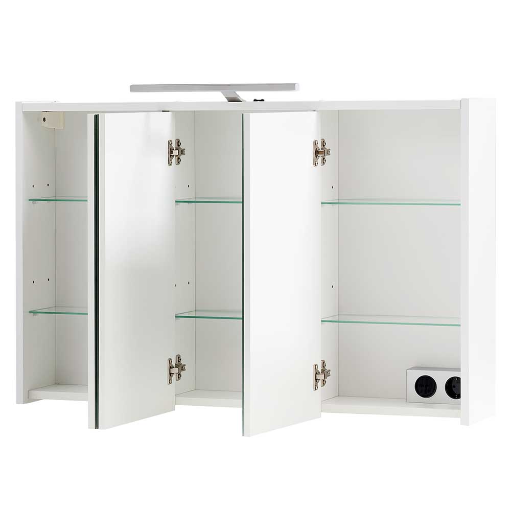 Bad Spiegelschrank - 65 cm oder 75 cm oder 94 cm breit - Vera