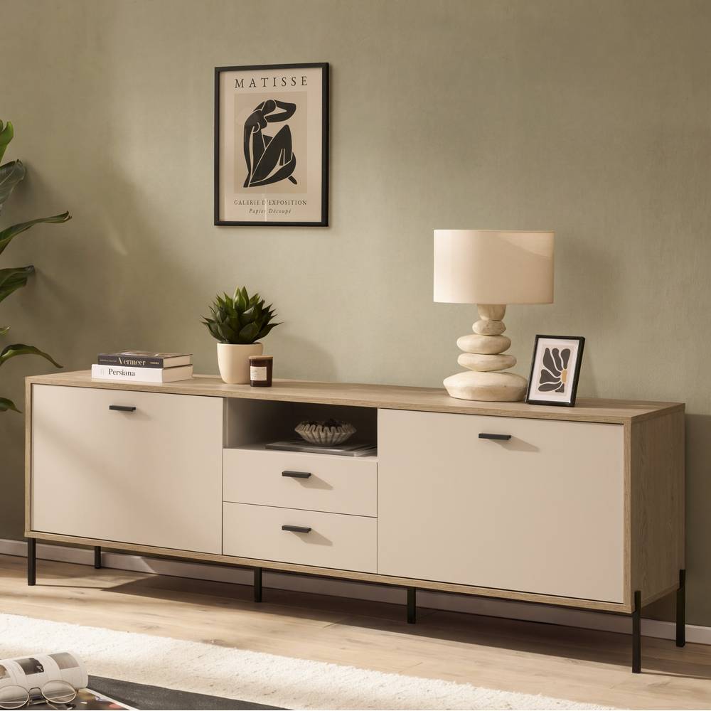 TV Lowboard in Beige - Dasanti