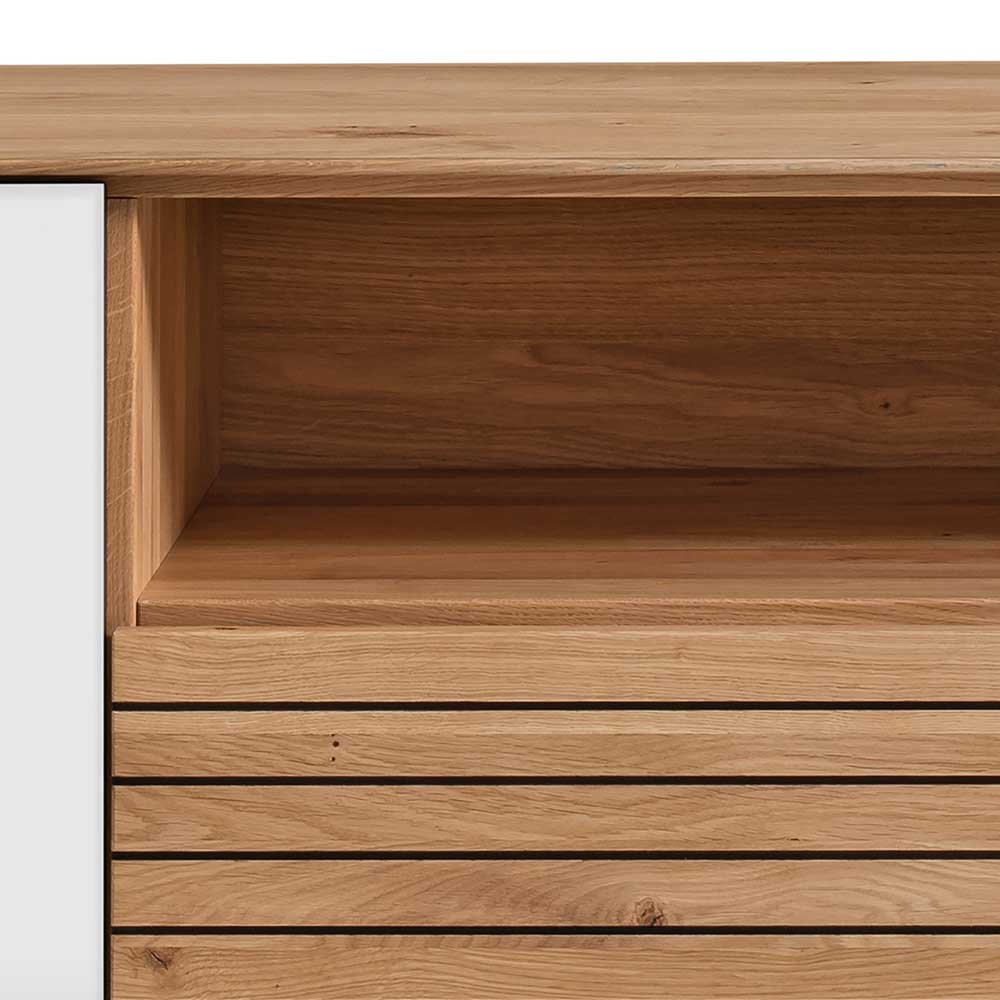 TV Lowboard aus Asteiche Massivholz - Zonga