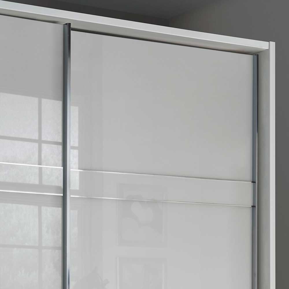 Schwebetüren Kleiderschrank mit Glas Front - Ekino