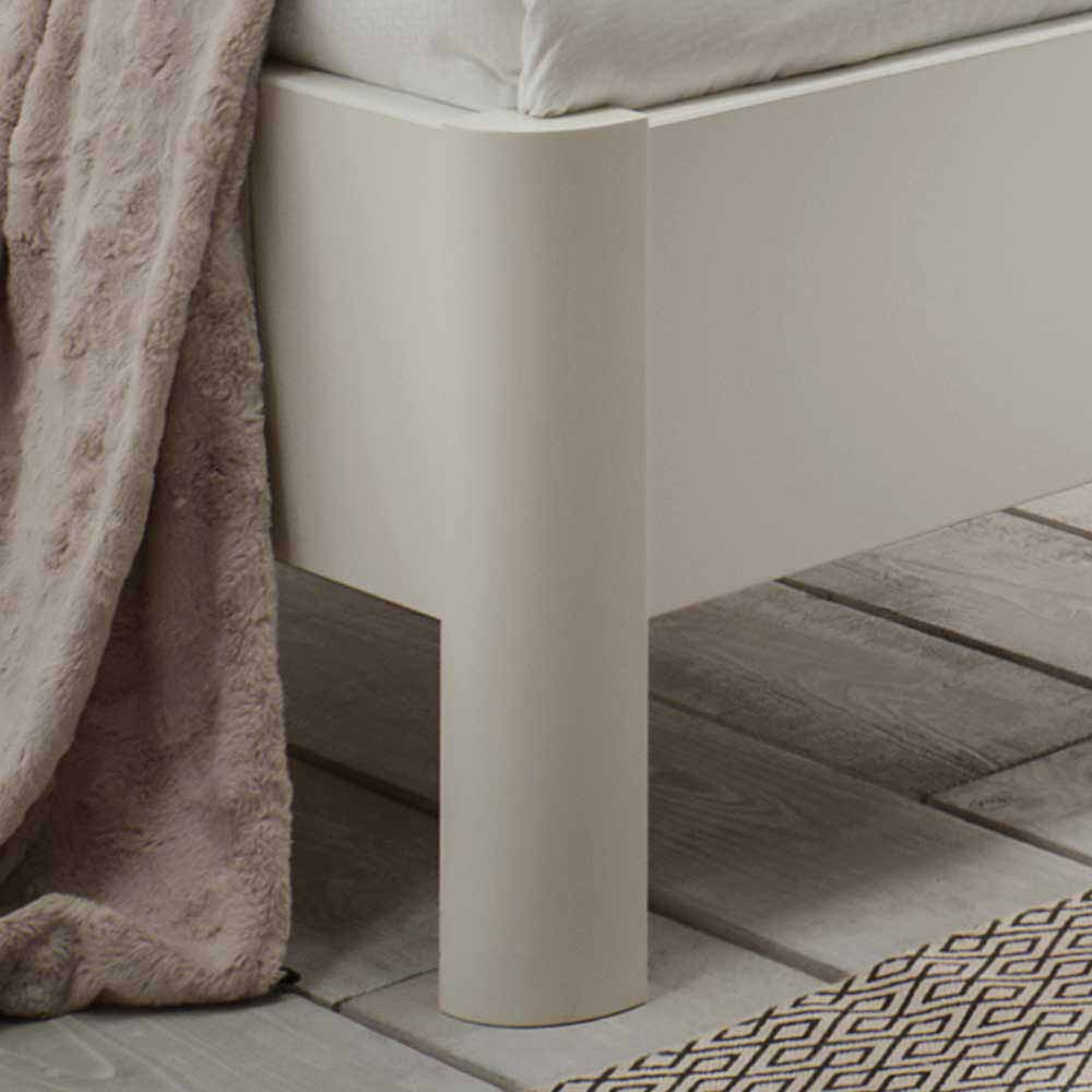 Komplett Schlafzimmer Ronis mit Einzelbett in Komforthöhe (fünfteilig)