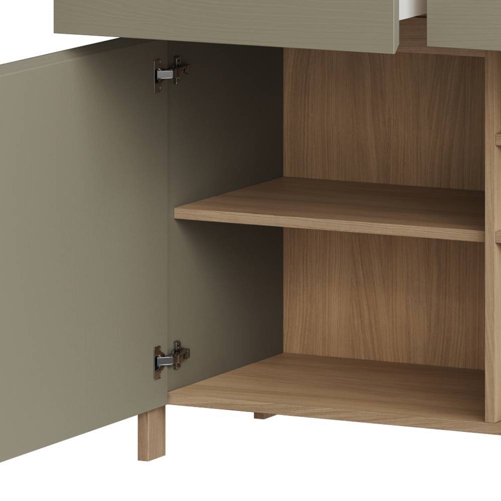 Sideboard in Eukalyptus und Eiche Optik - Promo