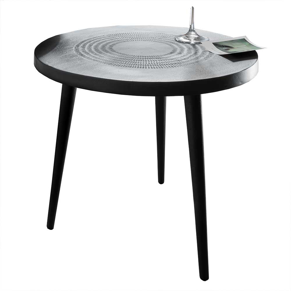 3 Bein Beistelltisch aus Metall - Prasido