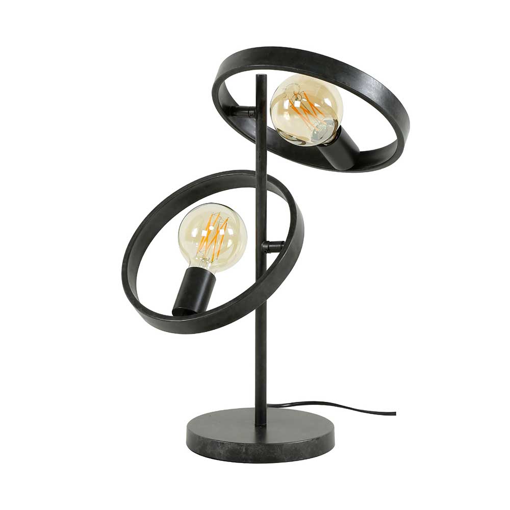 Metall Tischlampe Industry - 2-flammig - Vorenza