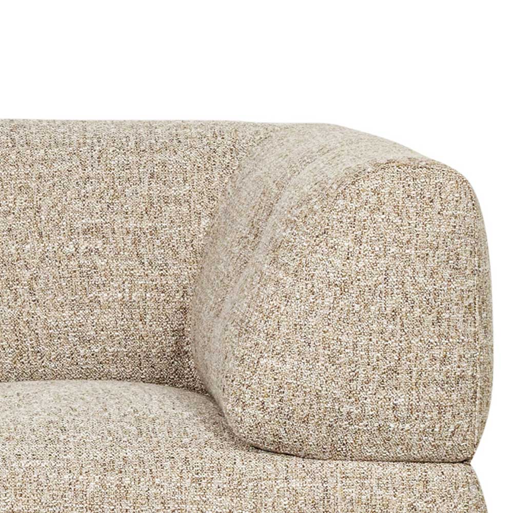 Polstercouch in Beigegrau - Pantras