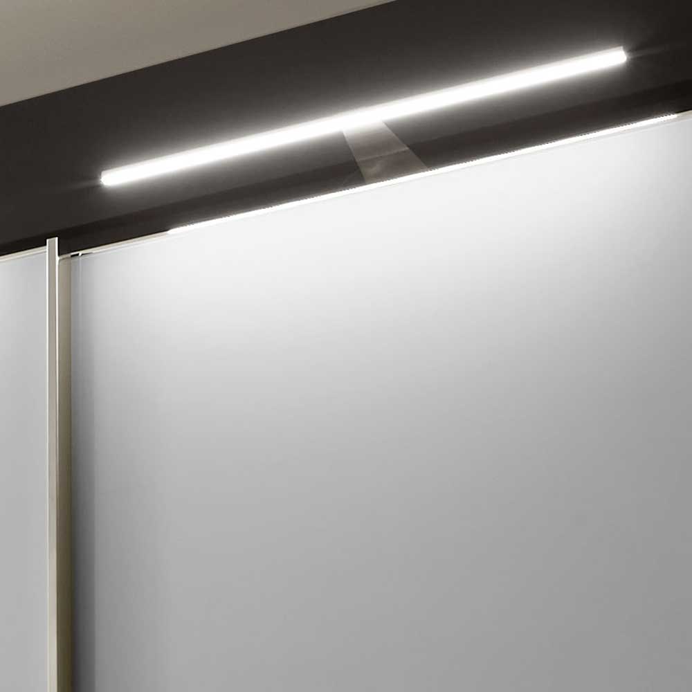 Topp Glas Schlafzimmerschrank 300 cm breit - Jassona