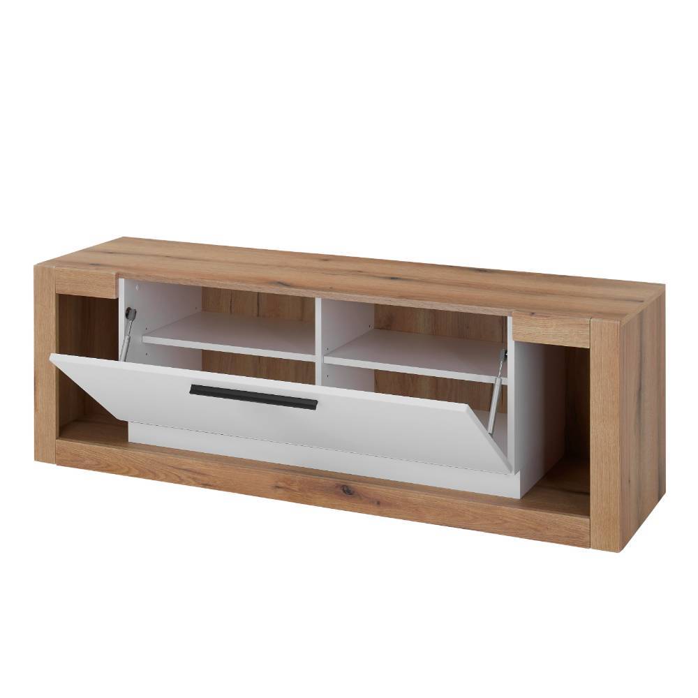TV Board mit zwei offenen Fächern - Adejano
