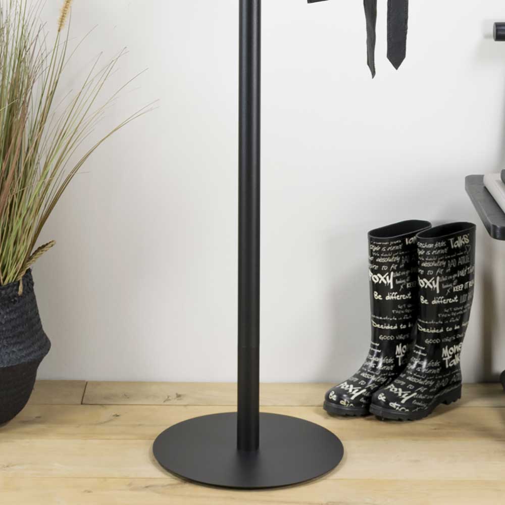 Stehende Garderobe in Schwarz - Price