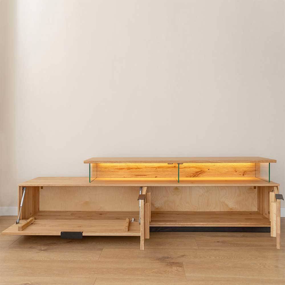 Eichenholz TV Lowboard in modernem Design - Judita