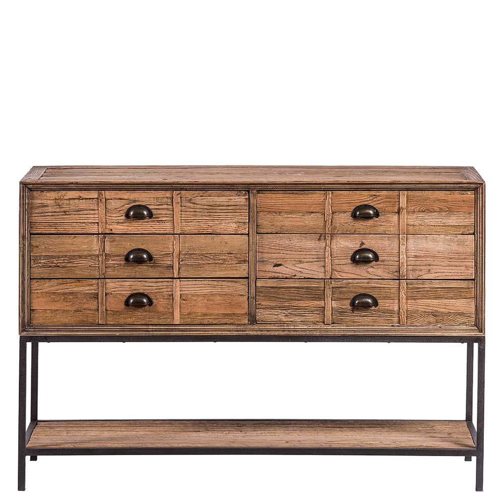 135x90x40 Vontage Tischkonsole mit sechs Schubladen - Uvolph