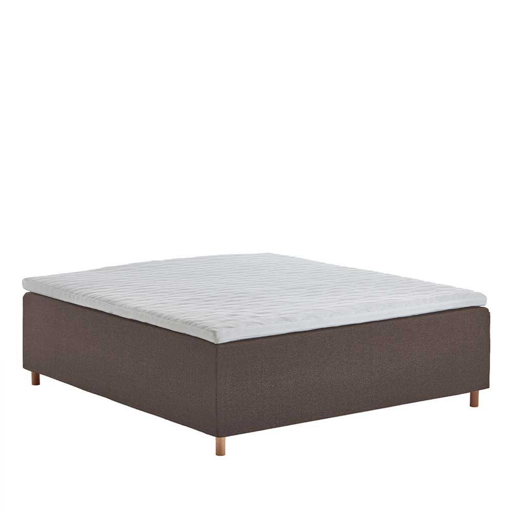 Komplettes Bett in Braun H3 - Standos