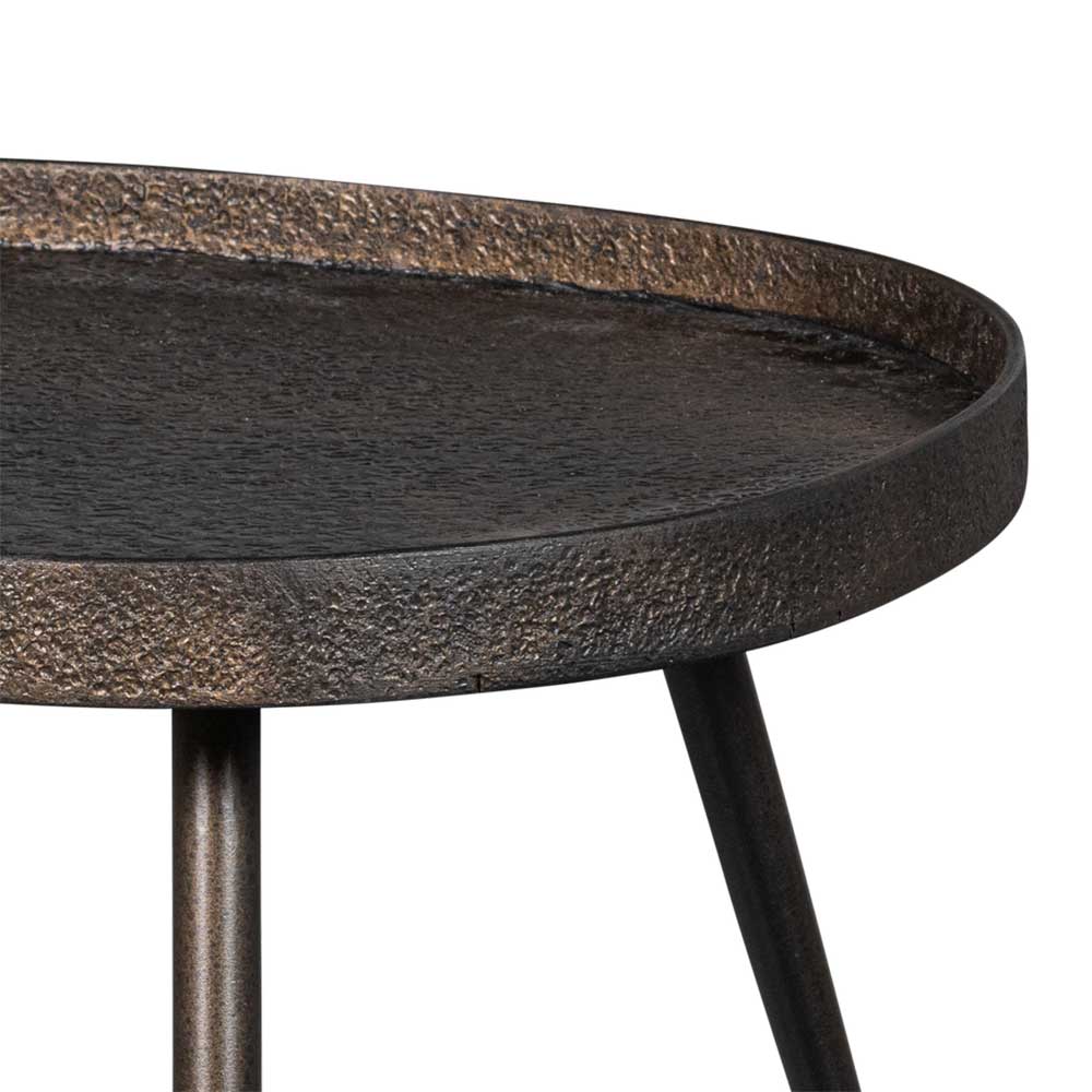 Wohnzimmertische in Bronze Antik Finish - Loventia (zweiteilig)