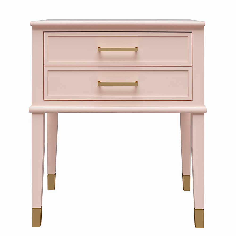 Kommode in Rosa mit Gold - Bafata