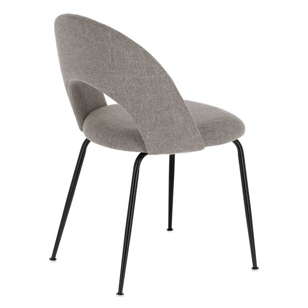 Design Esstischstühle in Hellgrau - Formosia (4er Set)