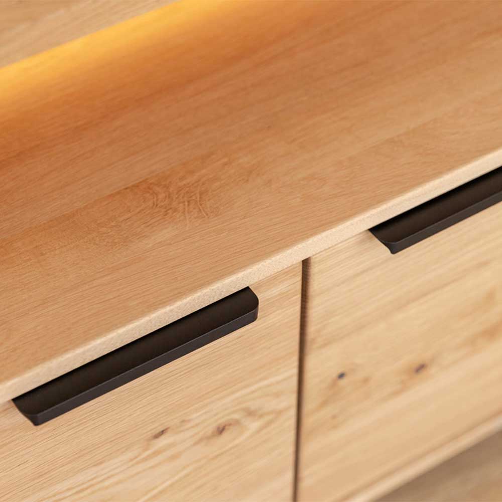 Eichenholz TV Lowboard in modernem Design - Judita