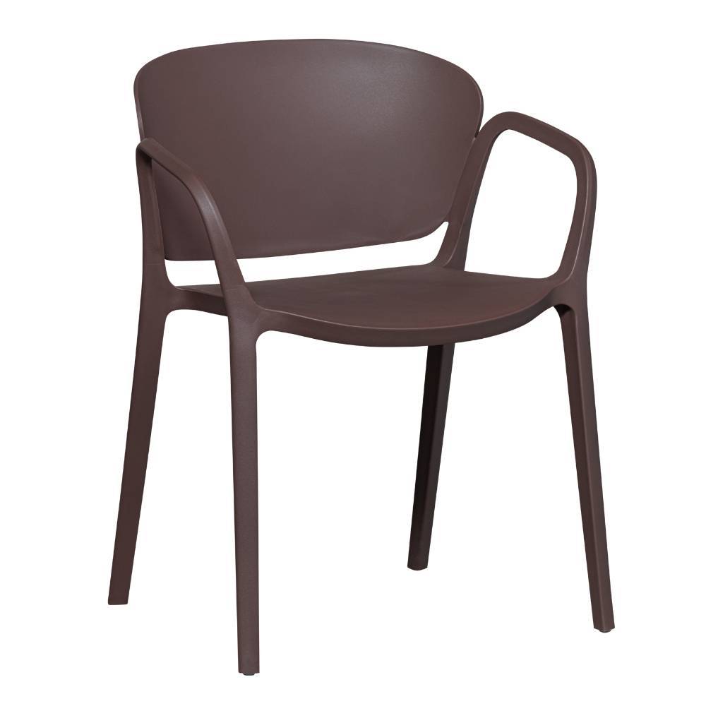 Garten-Armlehnenstühle stapelbar - Dalfonso (2er Set)