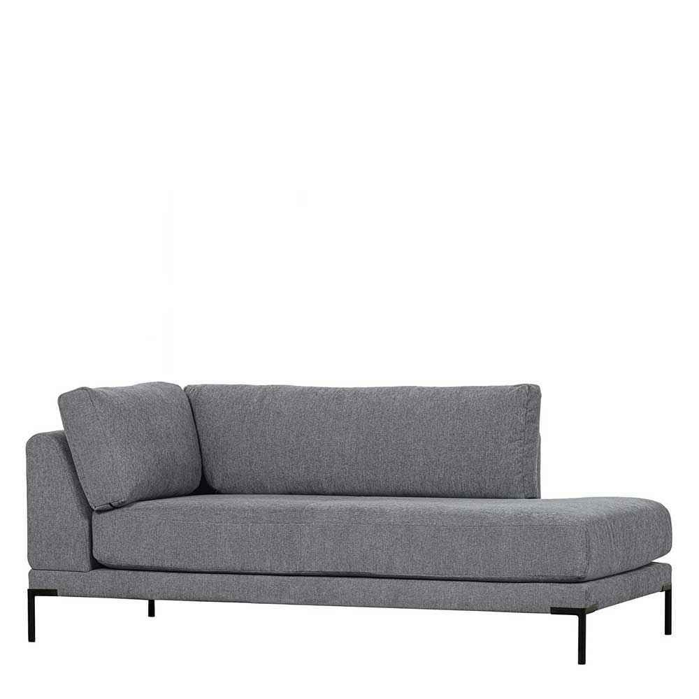 Modulsofa Recamiere in Jeansblau - Imonas