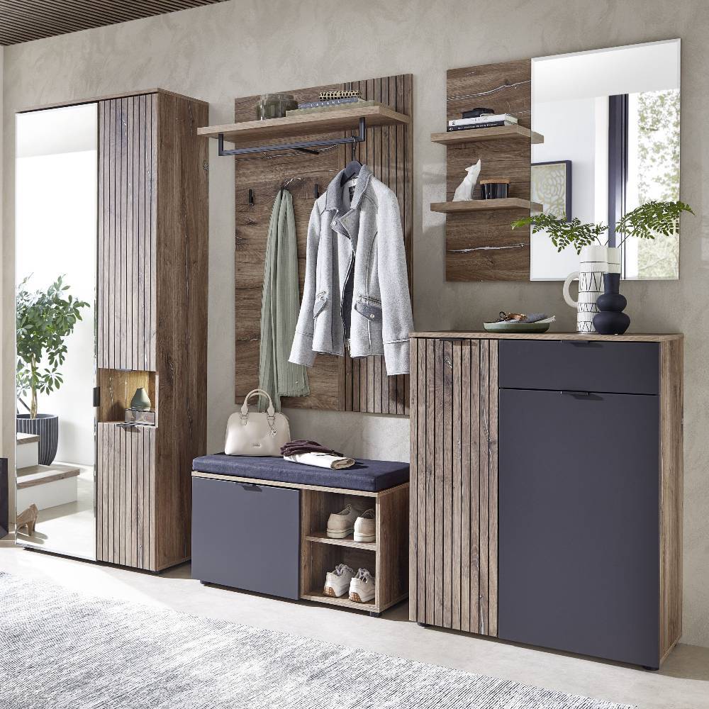 Flurmöbel Einrichtungsset modern - Benet (fünfteilig)