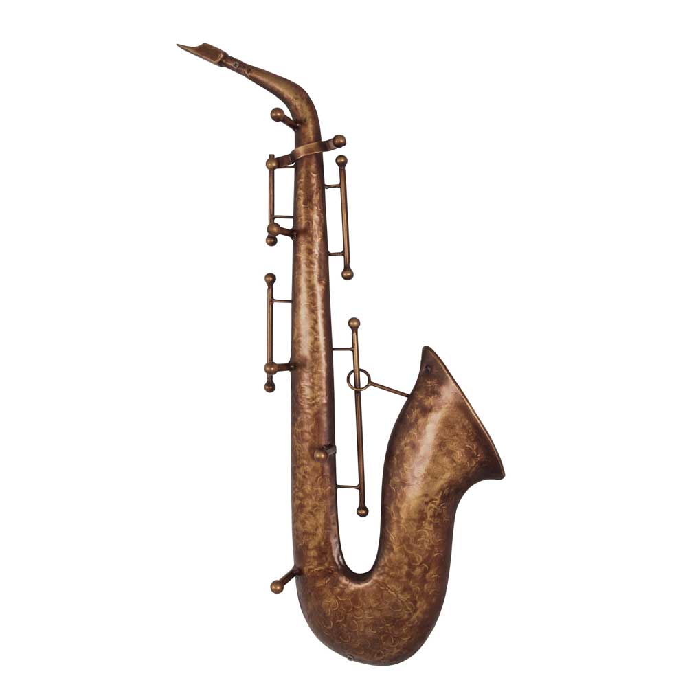 Design Garderobe Suraga als Saxophon