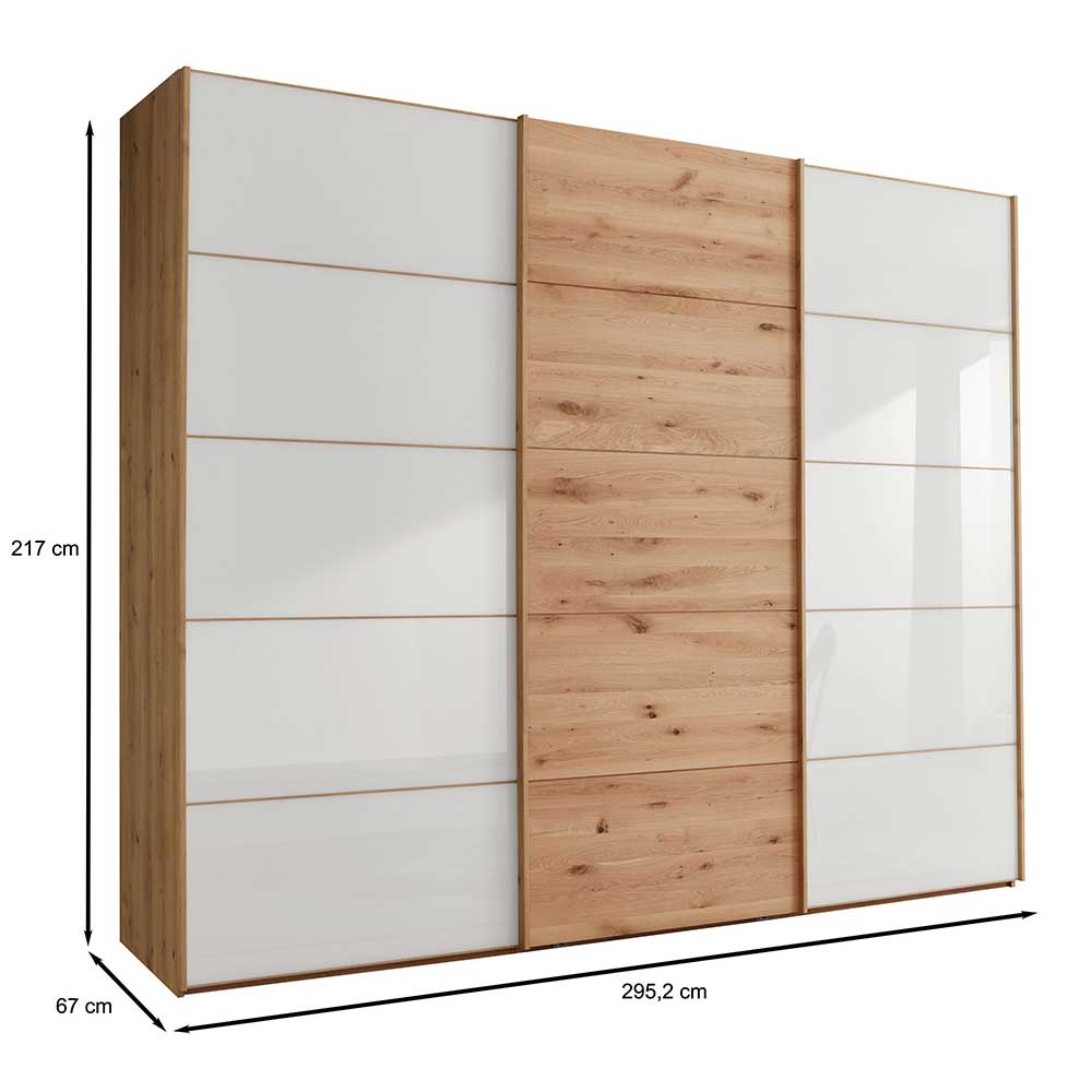 Schwebetüren Kleiderschrank modern - Crucav