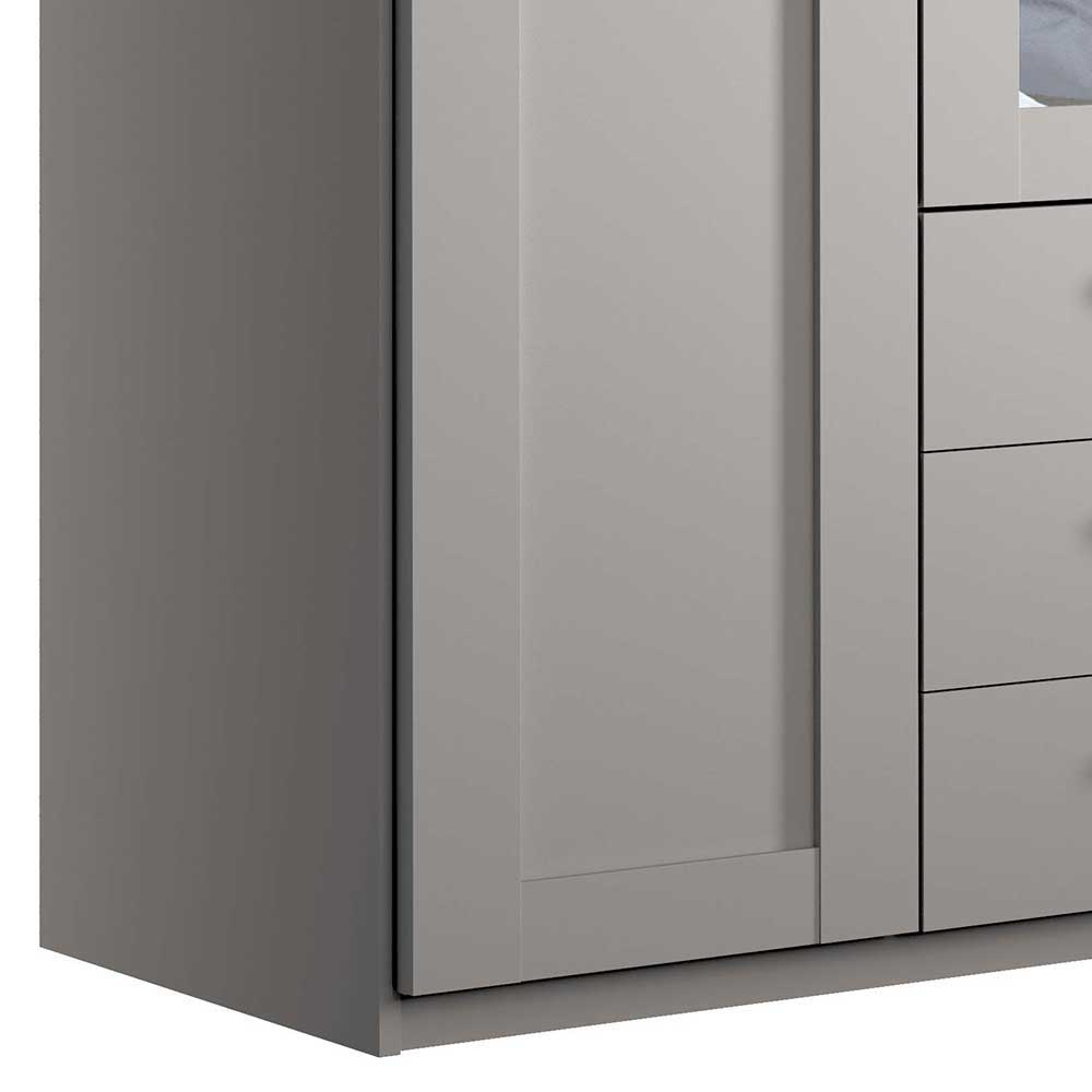 Kombi-Kleiderschrank mit Spiegeln - Ridonna