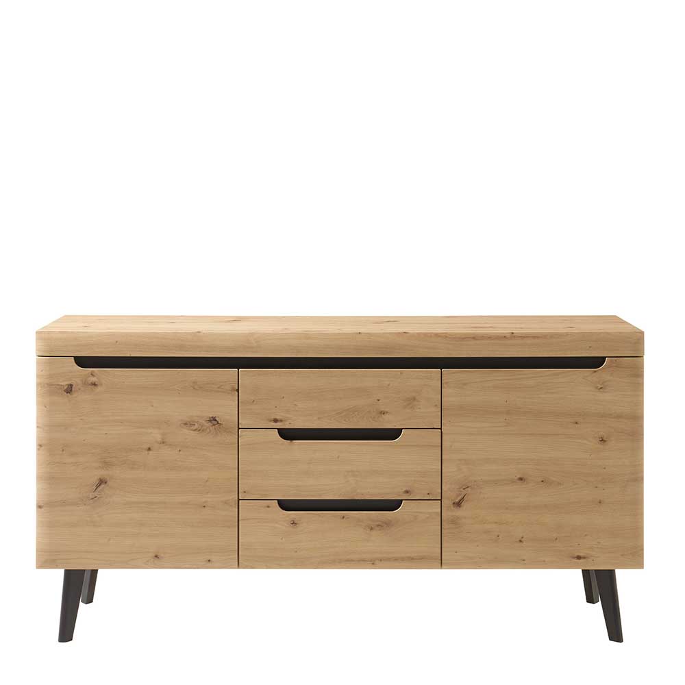 160x83x40 Sideboard im Skandi Chic modern - Olcian