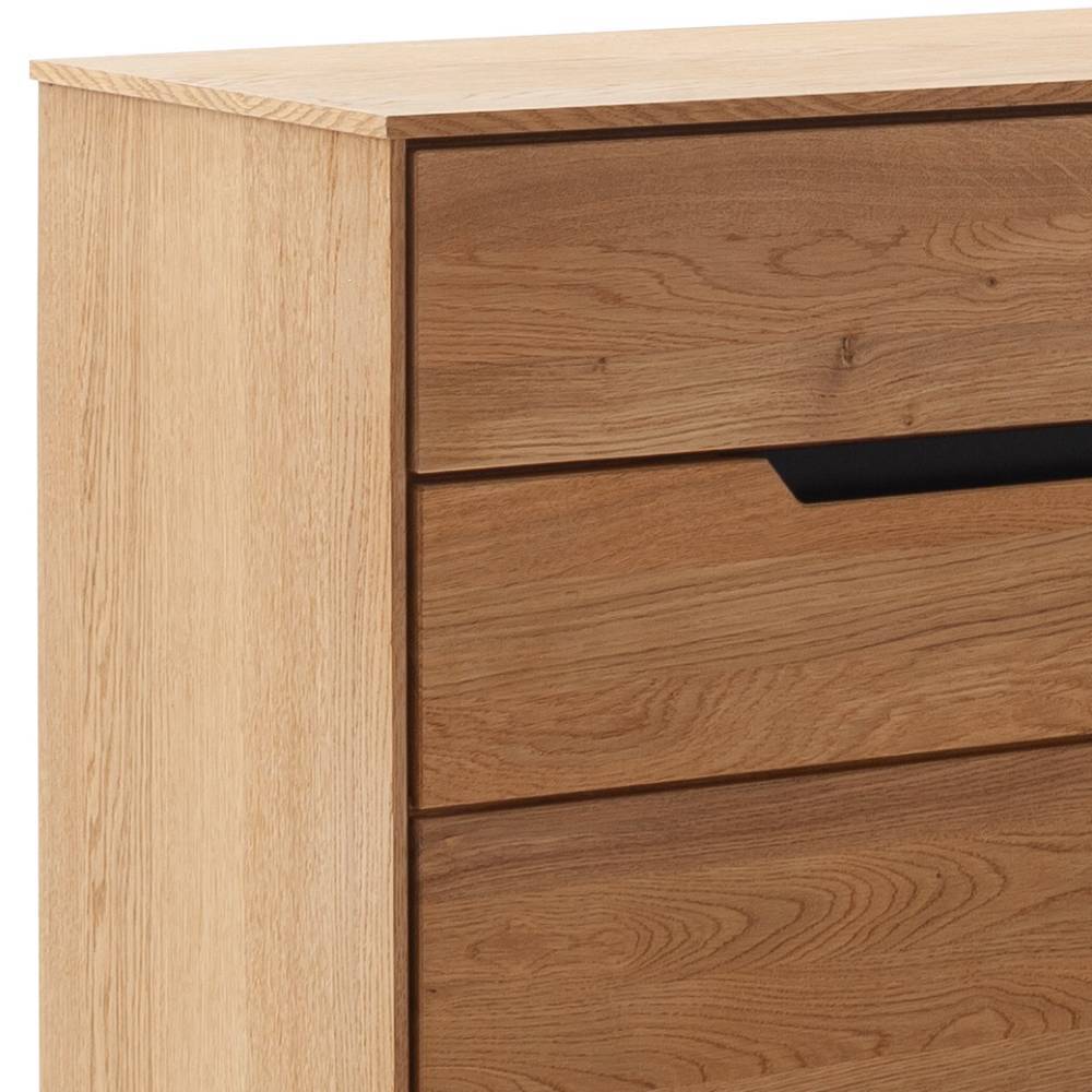 Sideboard in Wildeiche teilmassiv - Pulvaria