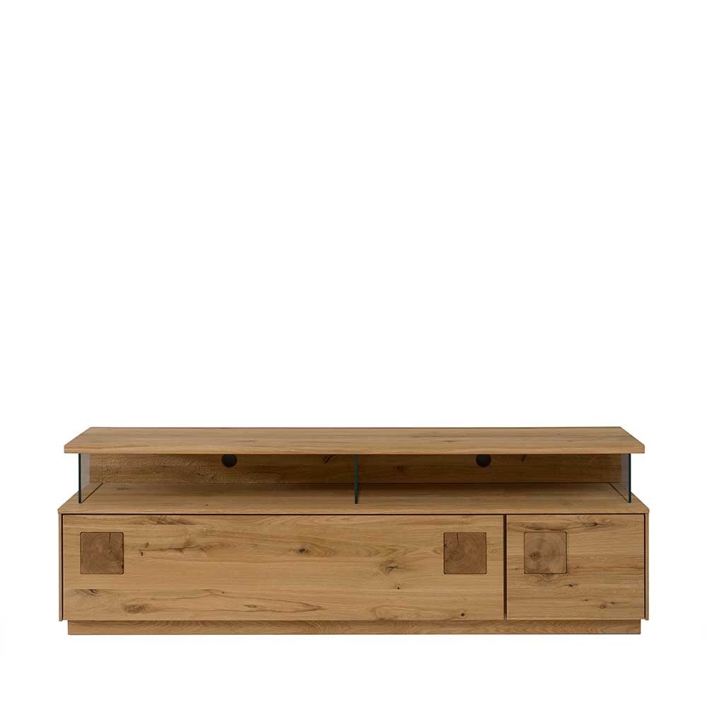 Wildeiche TV Board mit 170 cm Breite - Millena