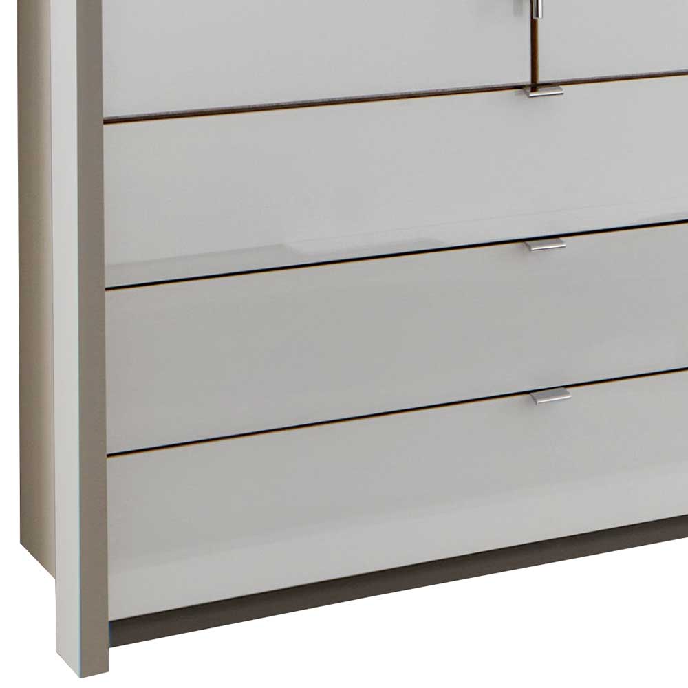 Passepartout Kleiderschrank mit LED Beleuchtung - Tumiva