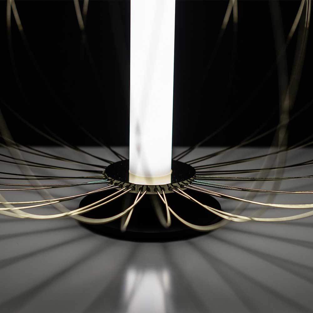 50x29x50 cm Design Tischleuchte mit LED - Helena