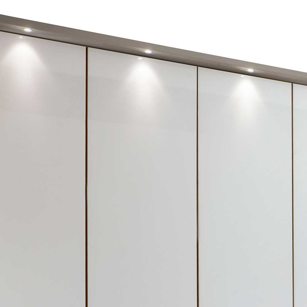 Passepartout Kleiderschrank mit LED Beleuchtung - Tumiva