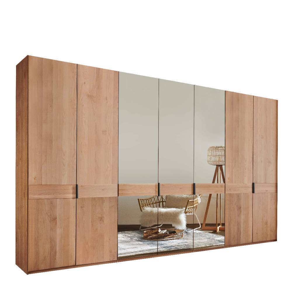 216 cm hoher Schlafzimmerschrank 7-türig - Murray