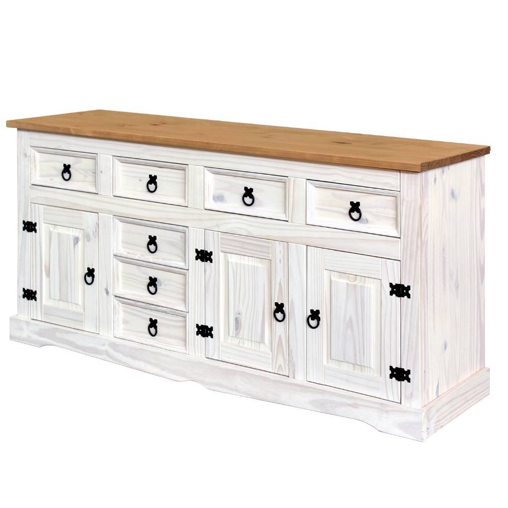 Landhaus Anrichte mit sieben Schubladen - Mirana
