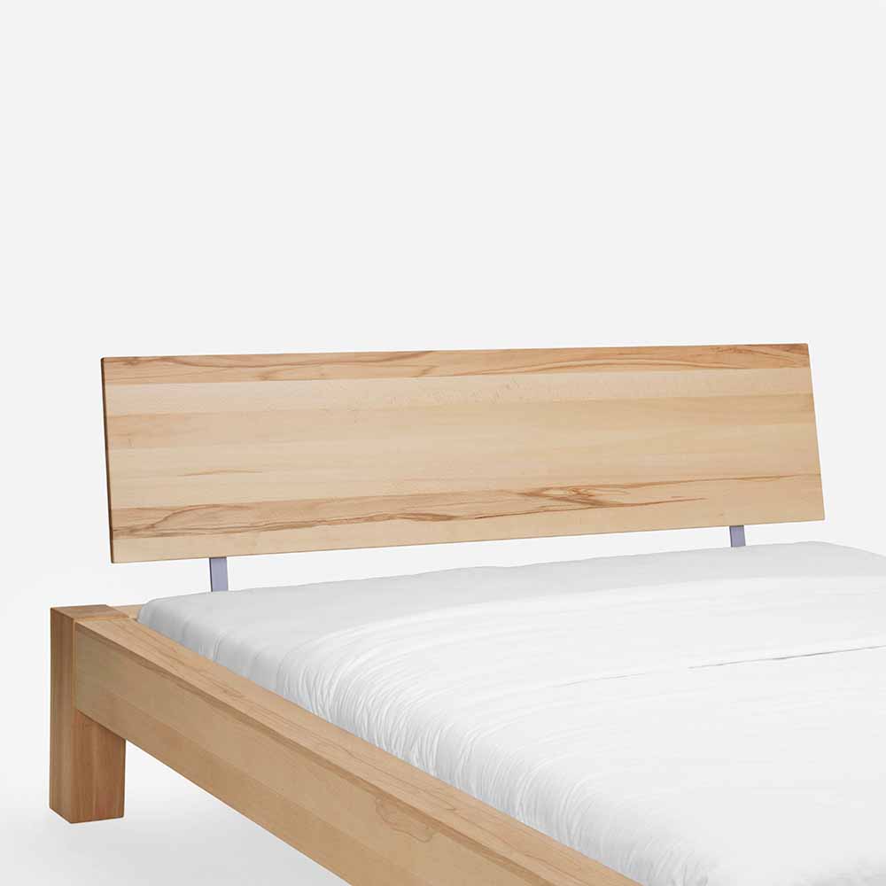 Massivholz Doppelbett Oletta aus Kernbuche geölt