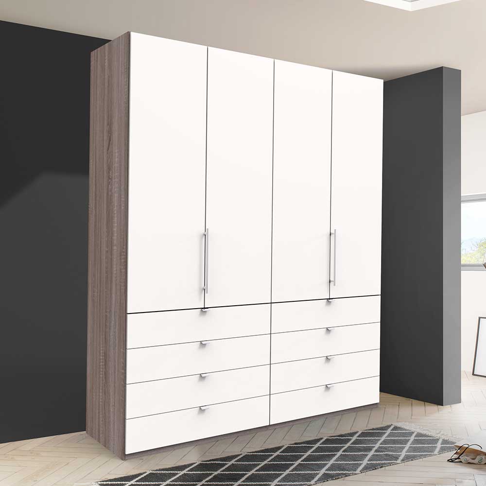 Hoher Falttürenschrank 2 türig - Tivierto