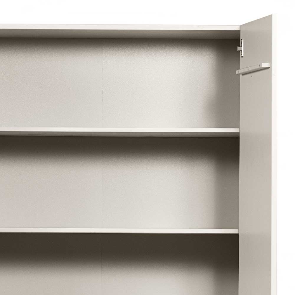 Design Wohnzimmerschrank in Hellgrau - Glamoure