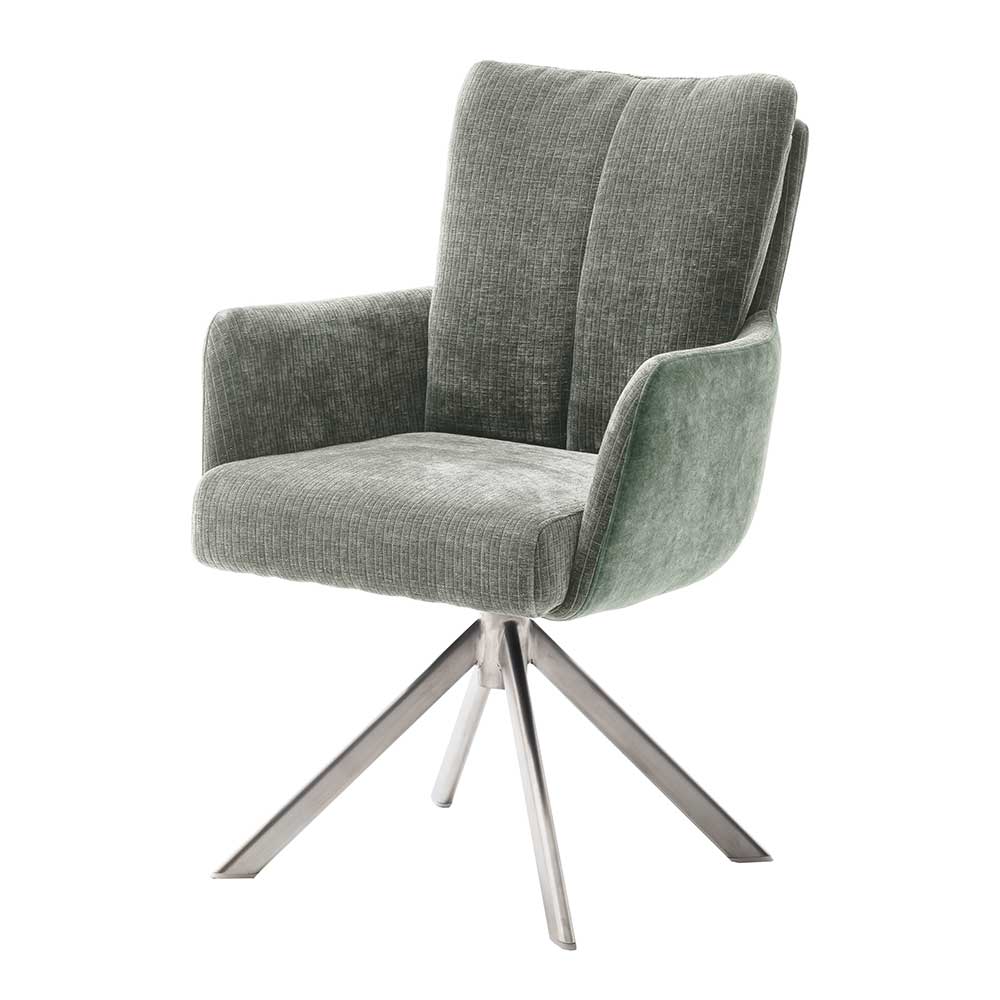 Armlehnenstuhl mit Federkern Sitz - Cocktail (2er Set)