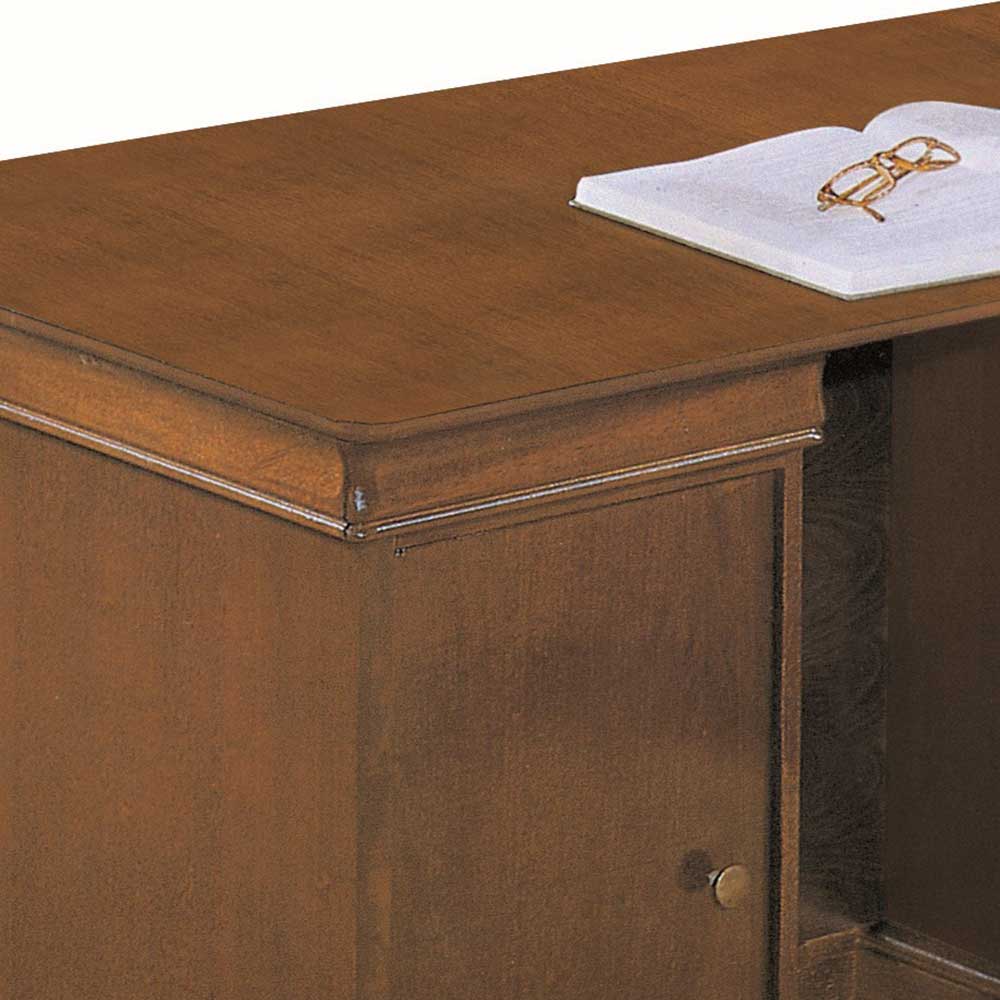 Klassischer Schreibtisch mit Tür und Schubladen - Lemerzi