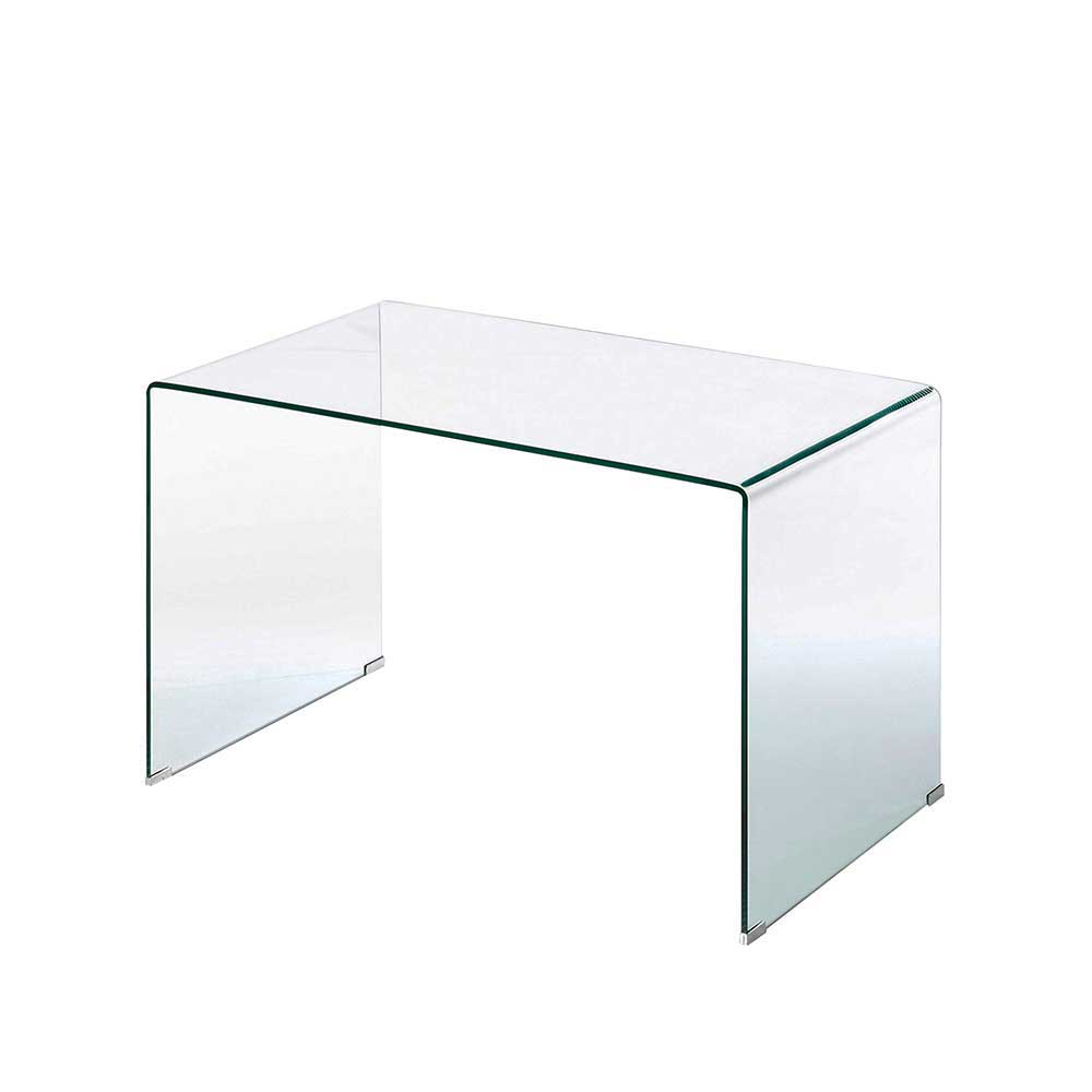 Eleganter Computertisch aus Glas für Arbeitszimmer oder Home Office – Fire