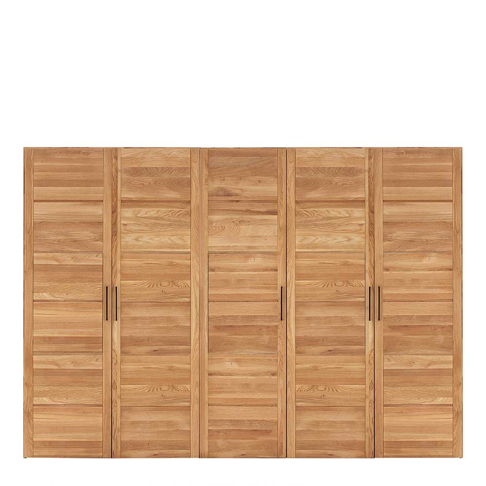 Massivholz Schlafzimmerschrank 5-türig - Zaisan