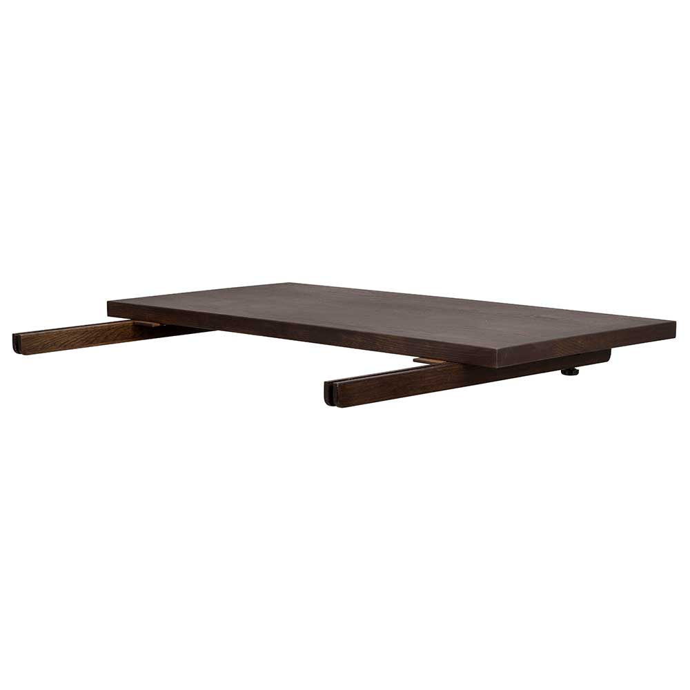 Großer Küchentisch 220 cm in Eiche Dunkel - Frantasticas