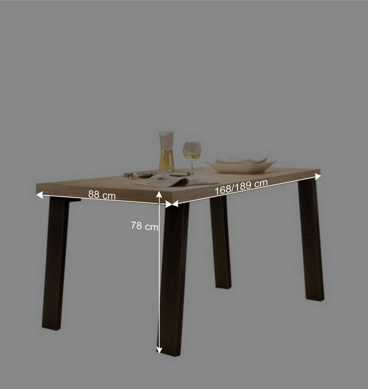 Esszimmer Tisch im Retrostil - Rodonda
